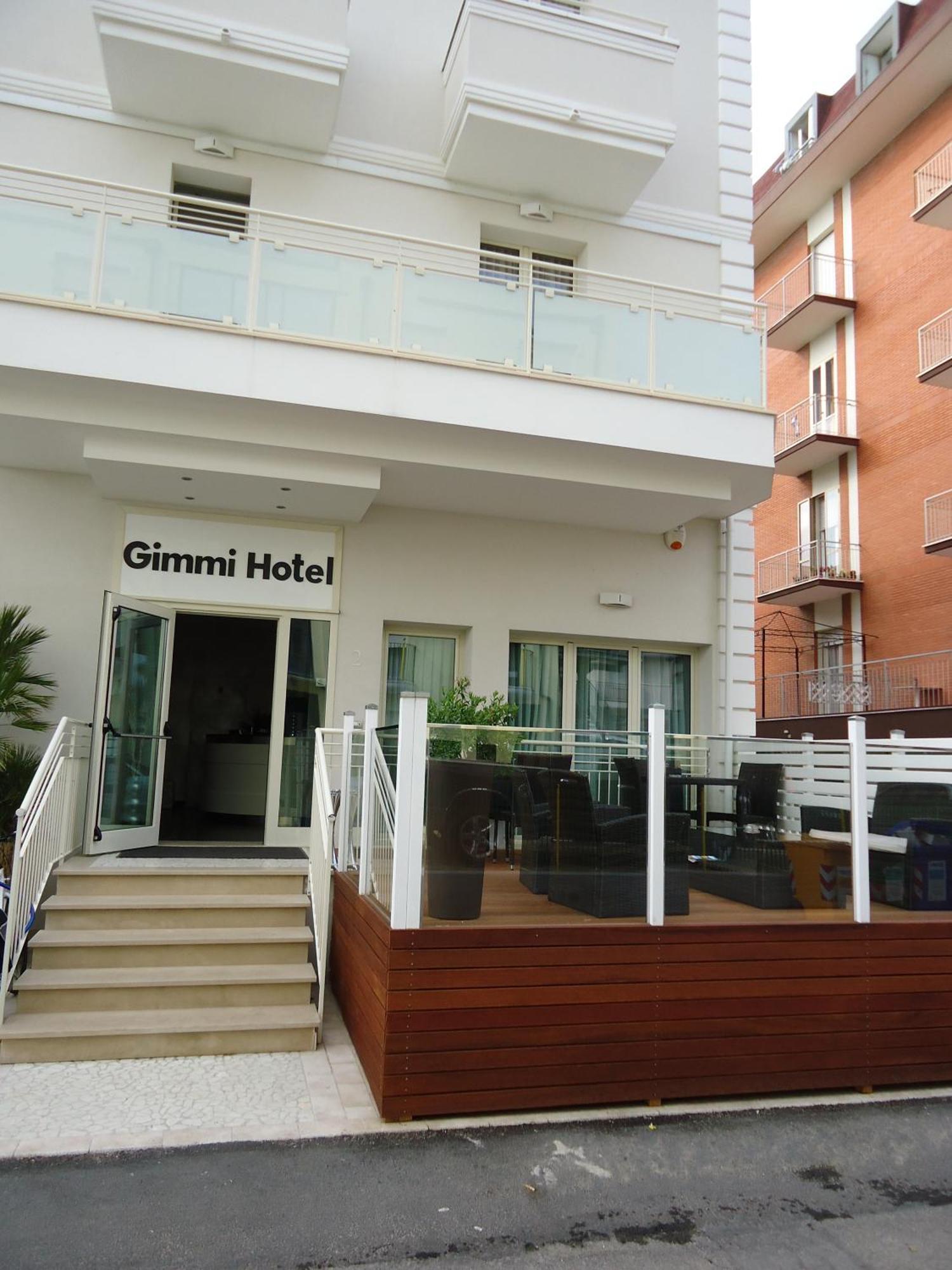 Gimmi Hotel Rimini Exterior foto